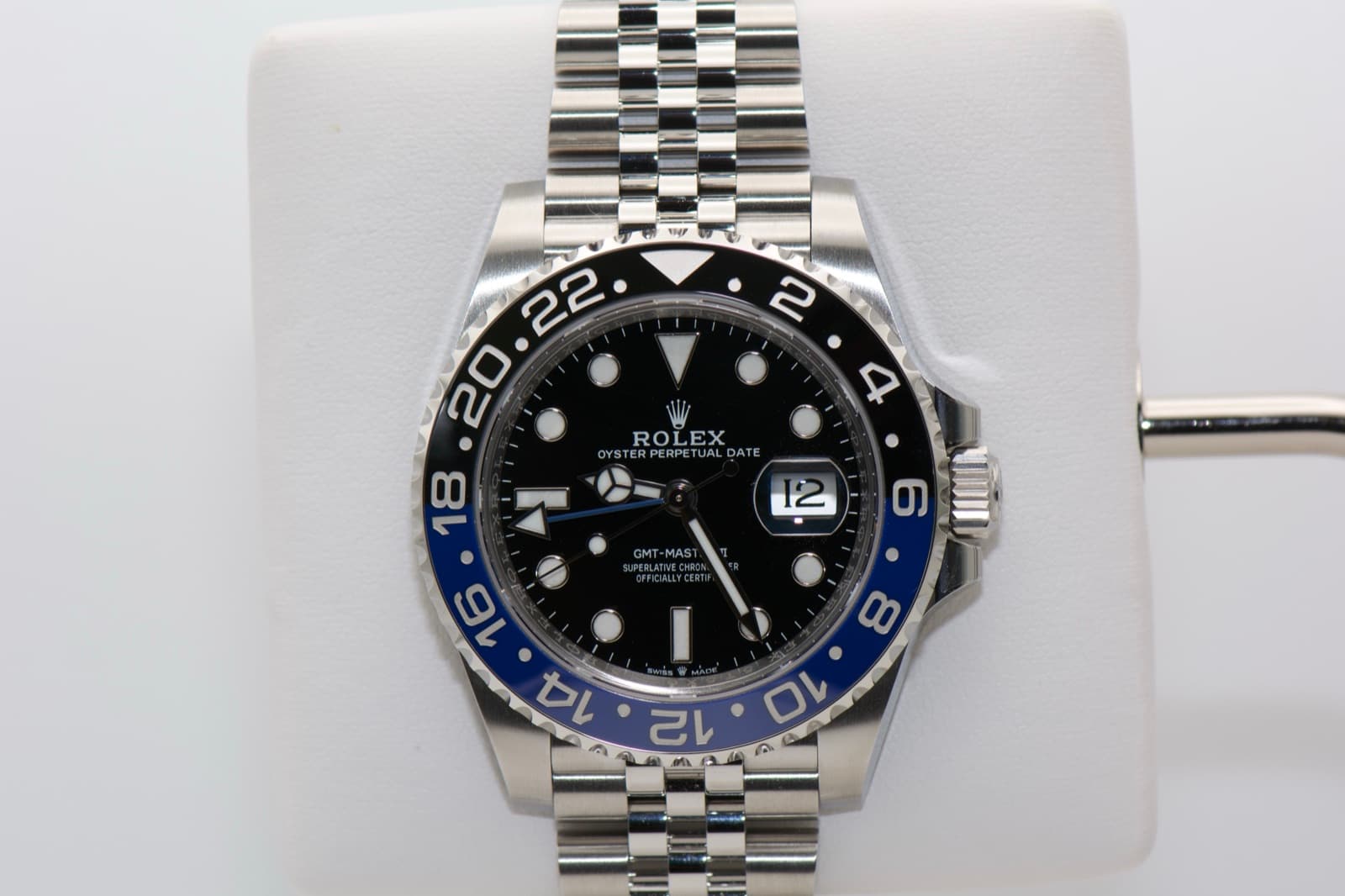 Rolex GMT-Master II 'Batgirl' on the Jubilee bracelet