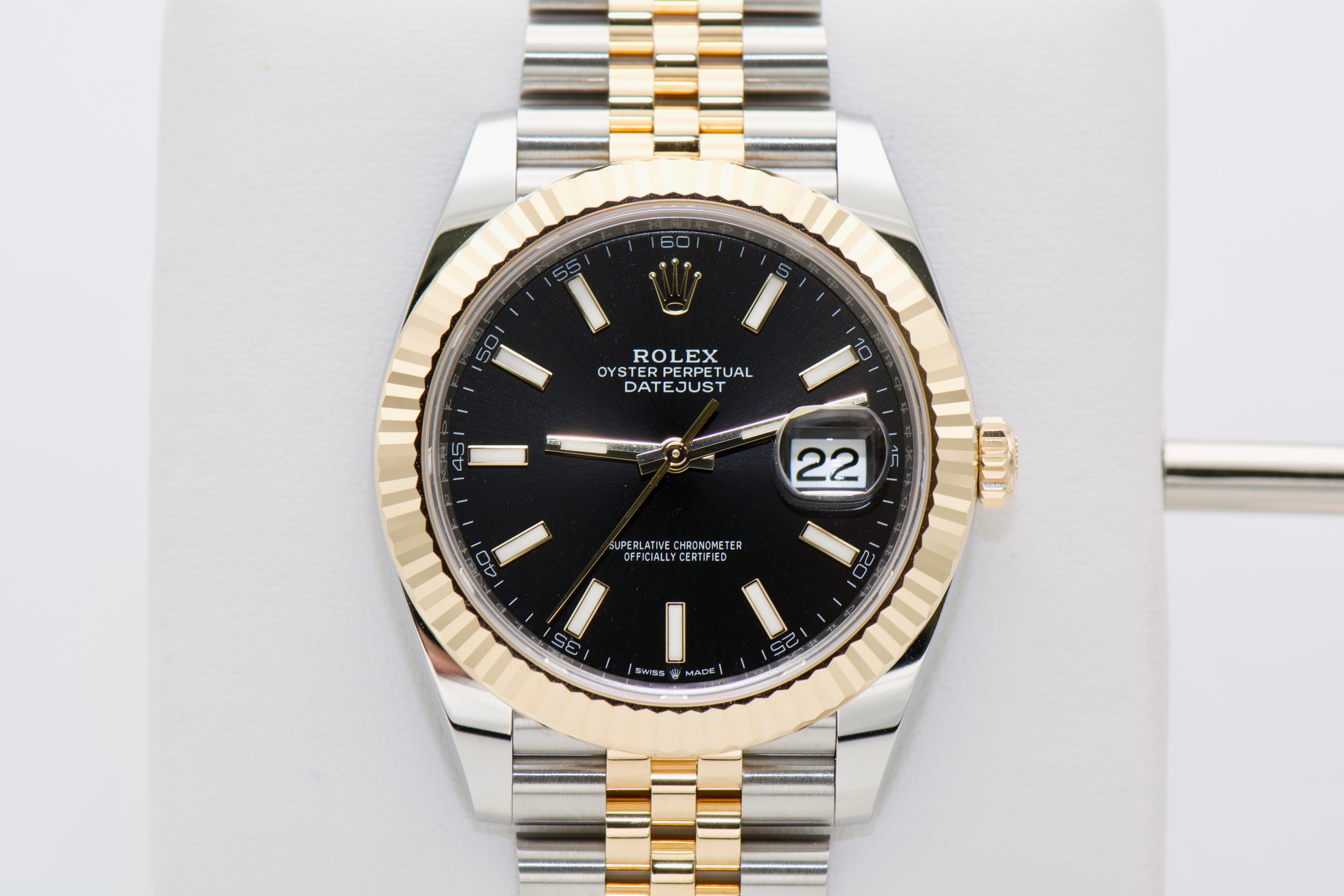 Rolex DateJust 41 Two Tone Yellow Gold