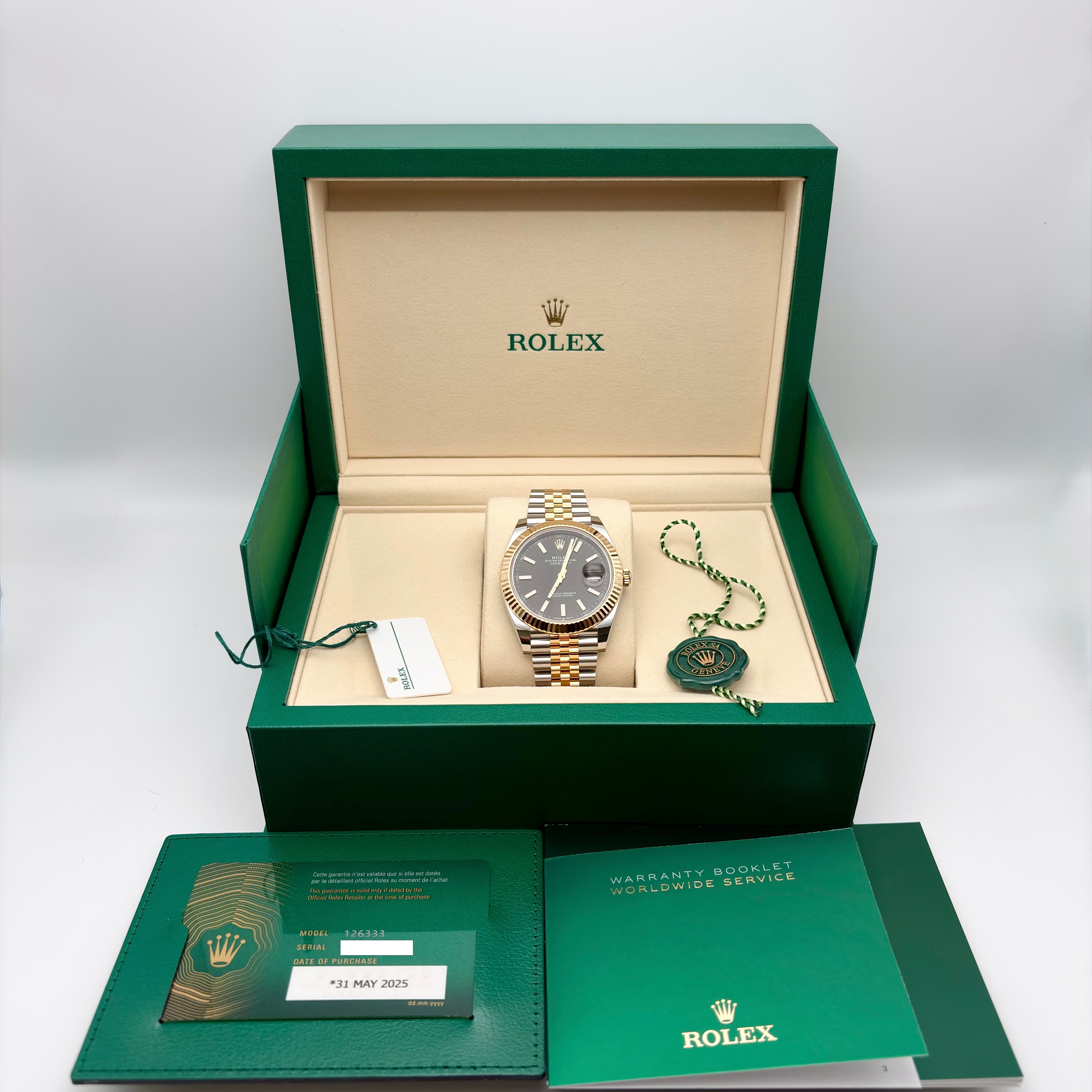 Rolex DateJust 41 Two Tone Yellow Gold — photo 6