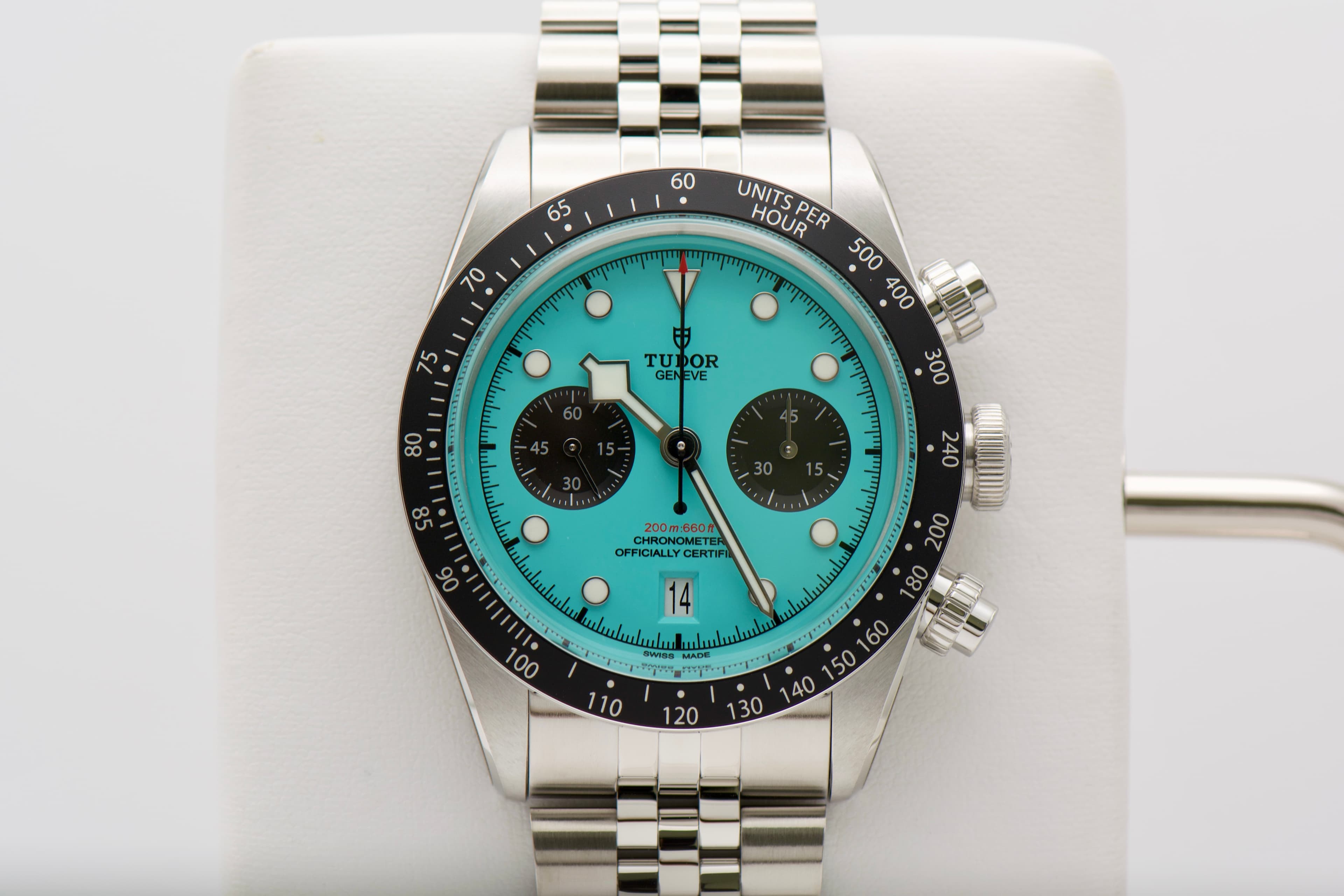 Tudor Black Bay Chrono Flamingo Blue