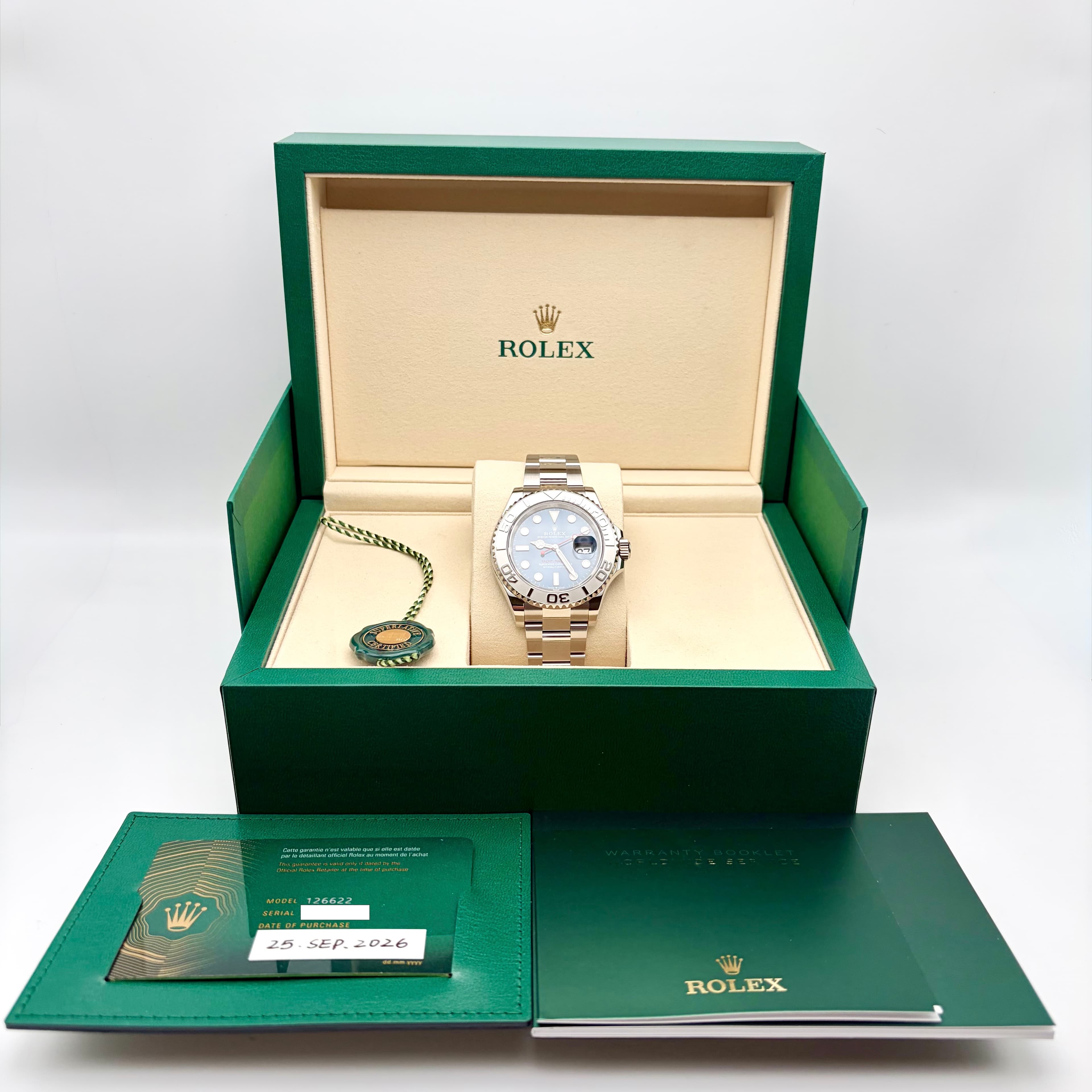 Rolex Yacht Master Blue Dial — photo 6