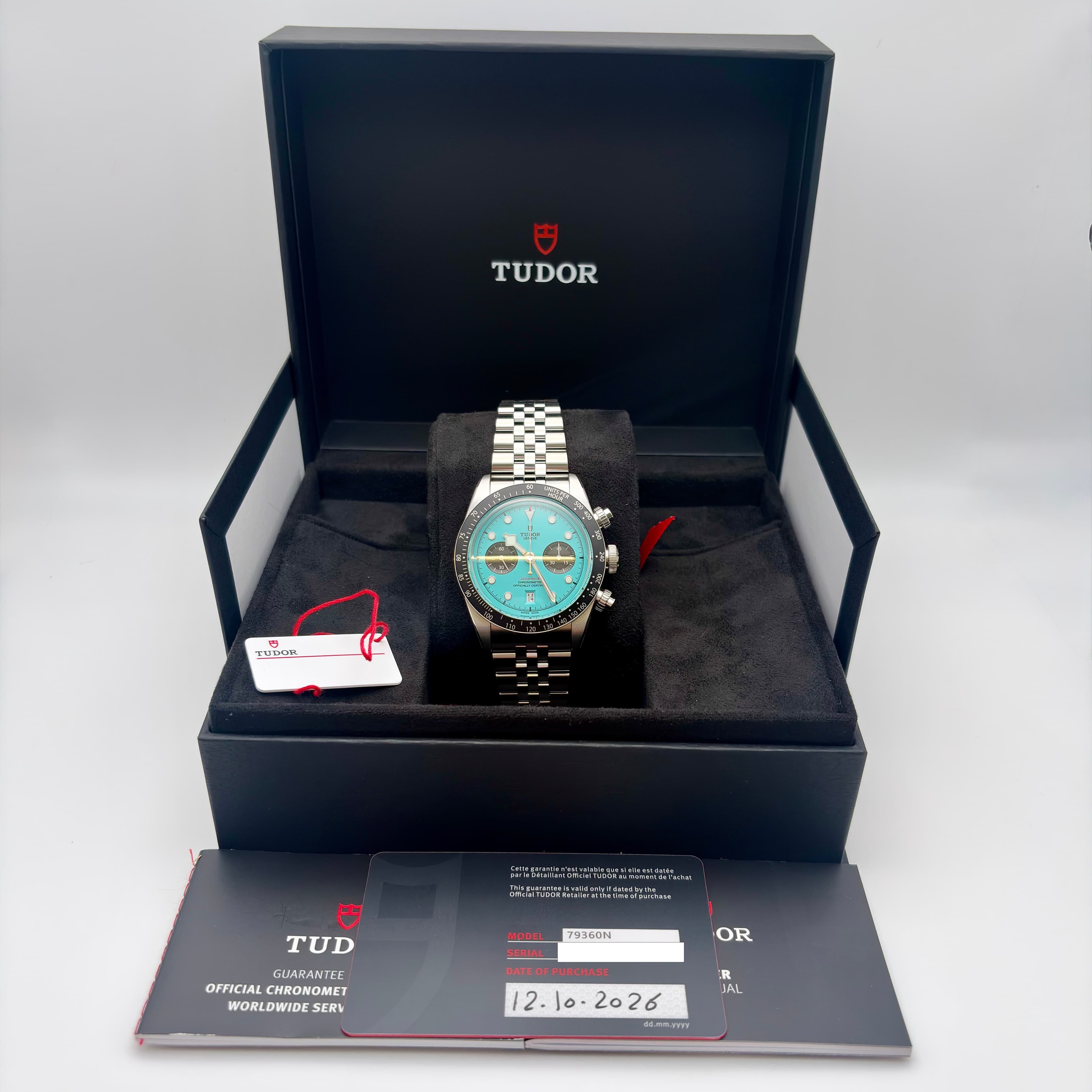 Tudor Black Bay Chrono Flamingo Blue — photo 6