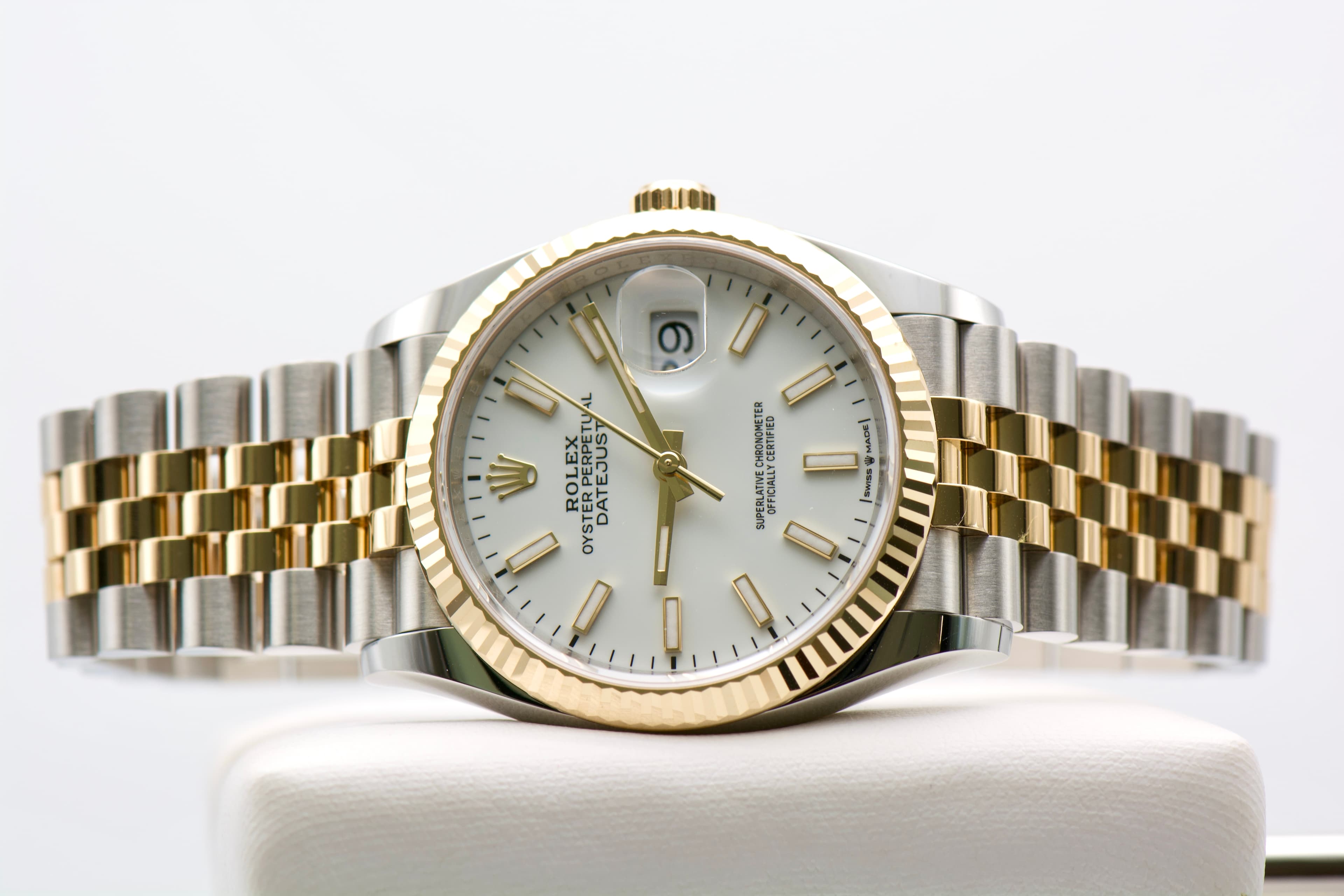 Rolex DateJust 36 Two Tone Yellow Gold — photo 2