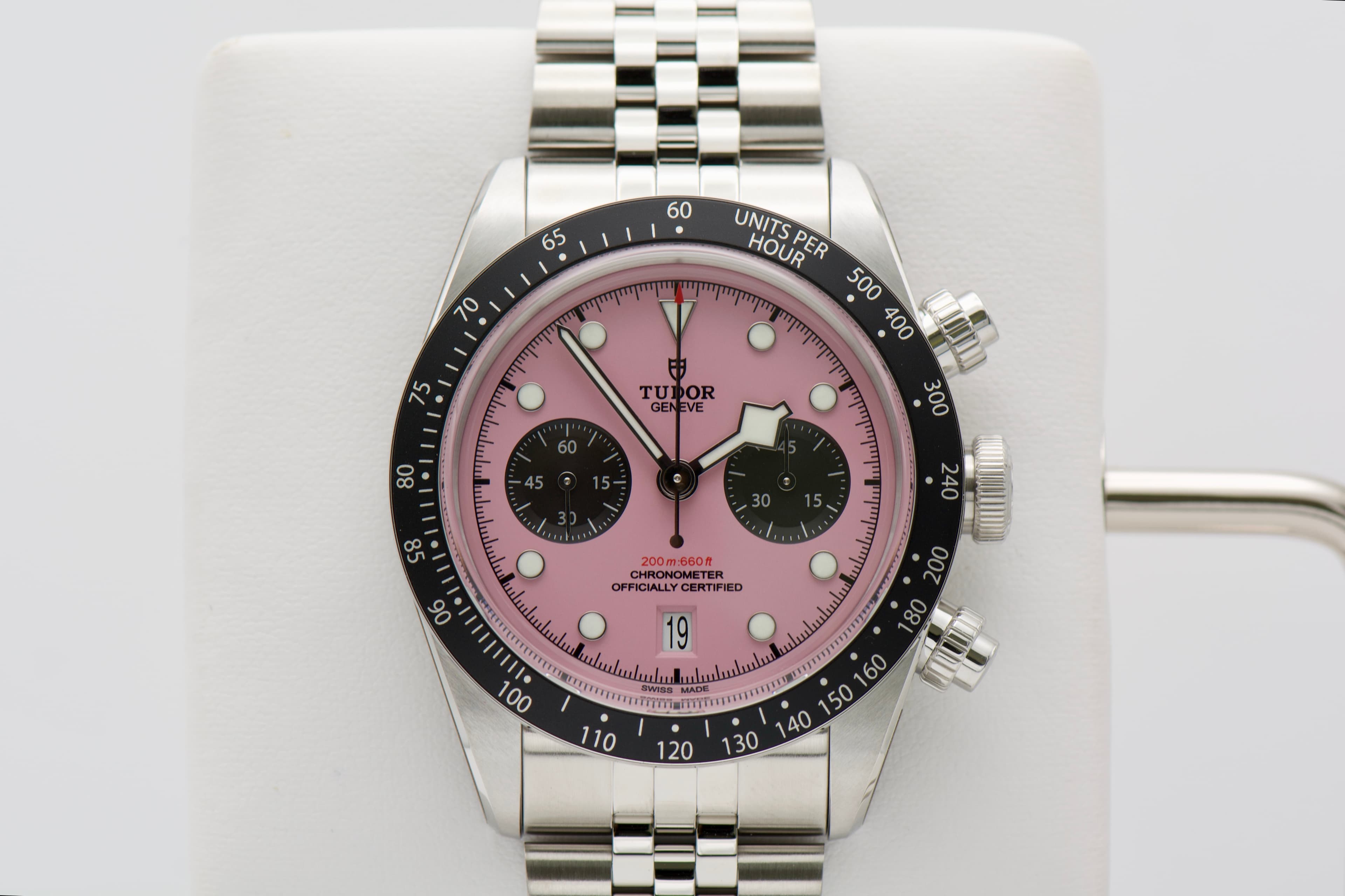 Tudor Black Bay Chrono Pink Dial