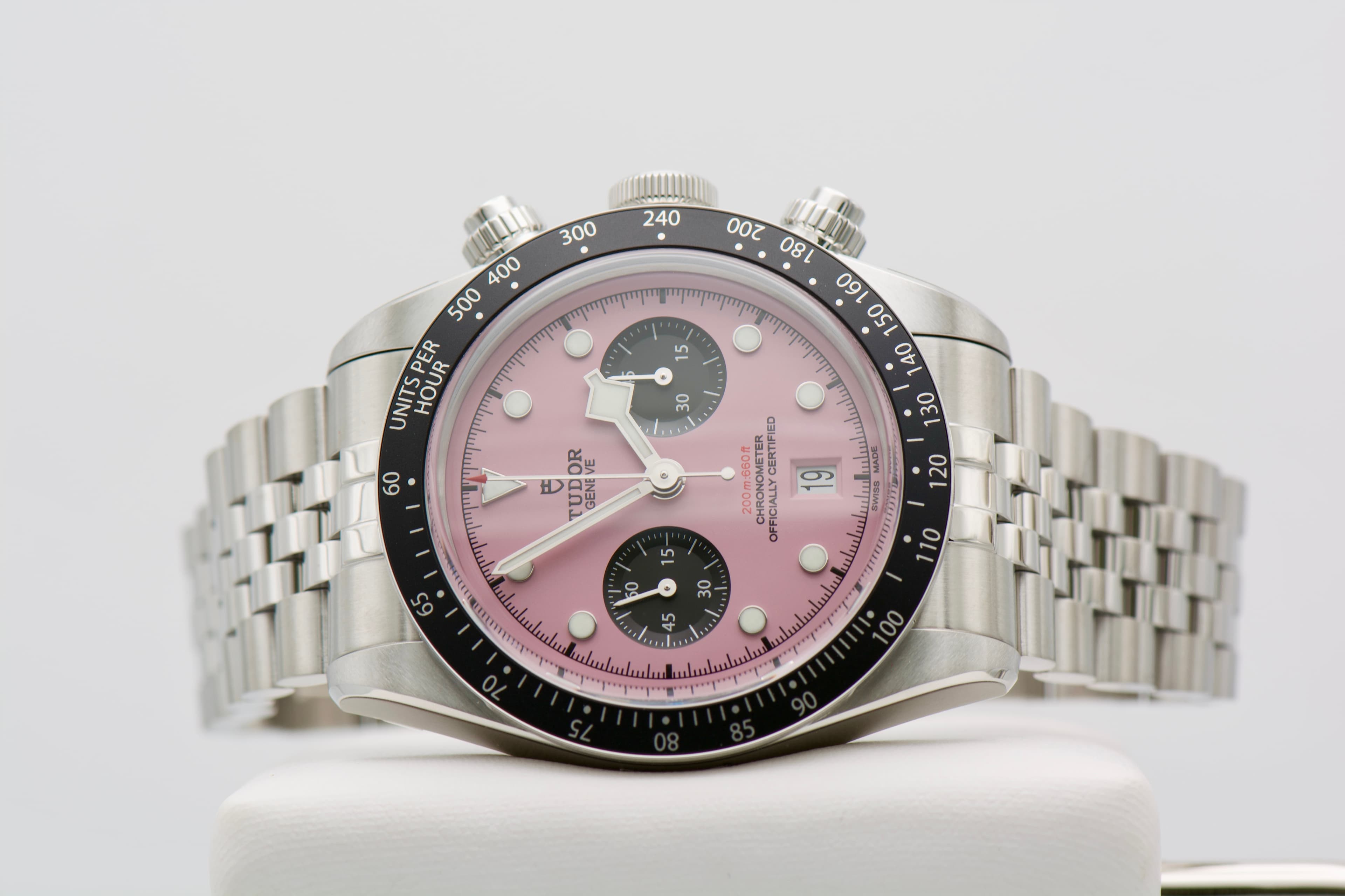 Tudor Black Bay Chrono Pink Dial — photo 5