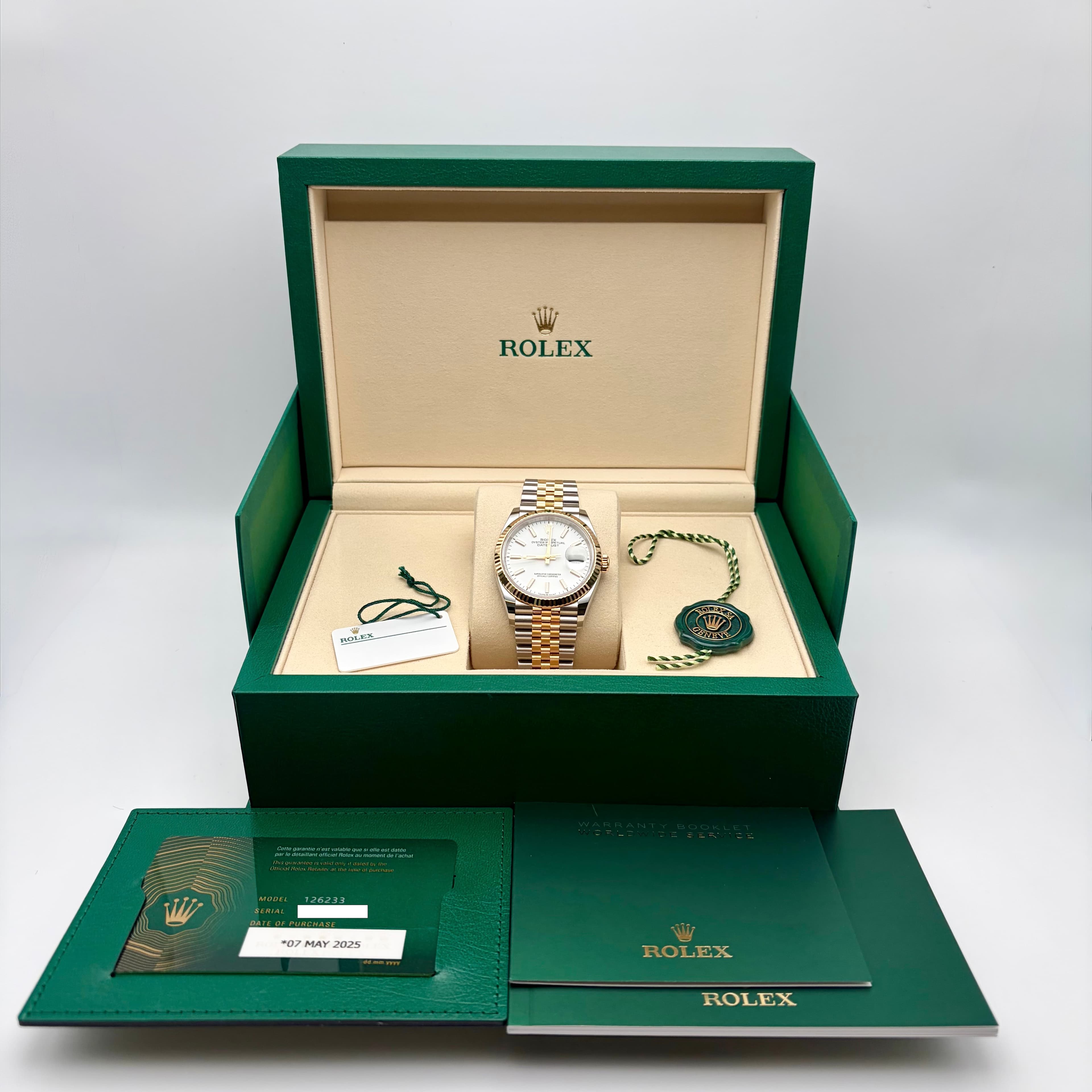Rolex DateJust 36 Two Tone Yellow Gold — photo 6