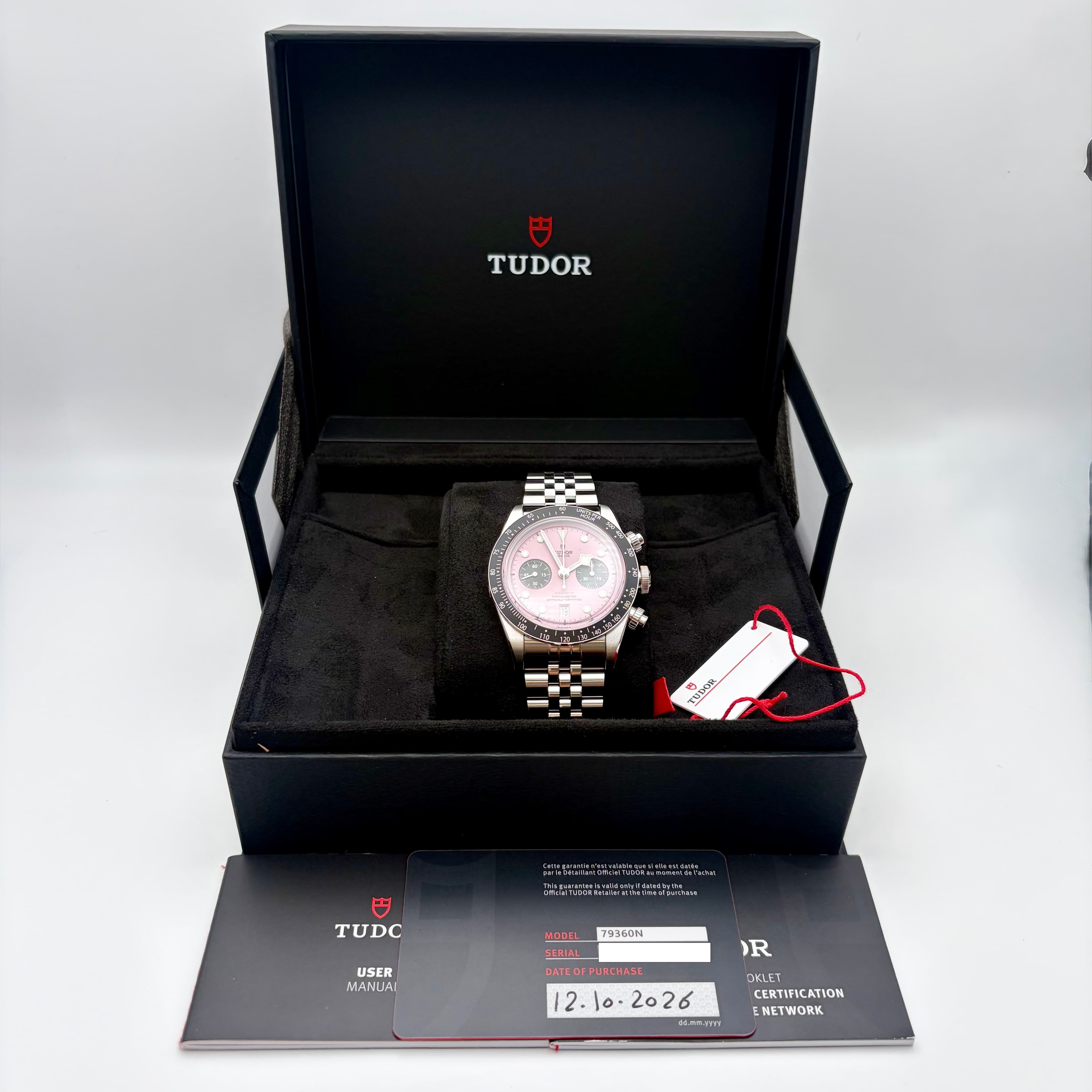 Tudor Black Bay Chrono Pink Dial — photo 6