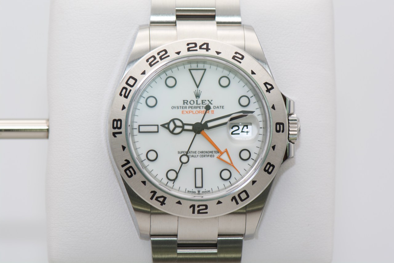 2025 Rolex 226570 Explorer II 42 mm - Brand New White Polar Dial