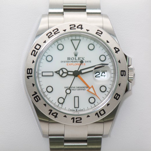 2025 Rolex 226570 Explorer II 42 mm - Brand New White Polar Dial
