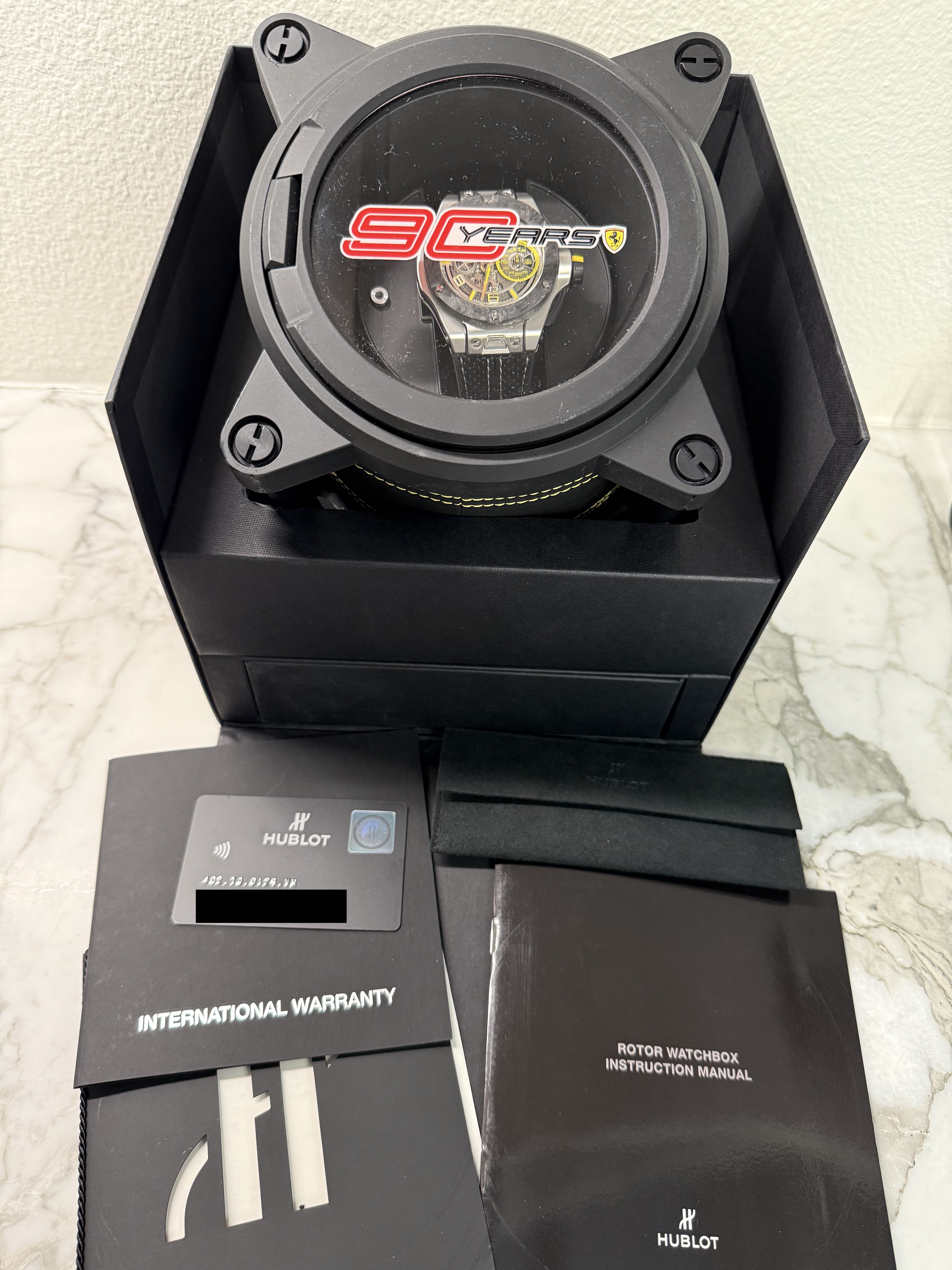 Hublot Big Bang Scuderia Ferrari 90th Anniversary Full Set 402.TQ.0129.VR - Image 2